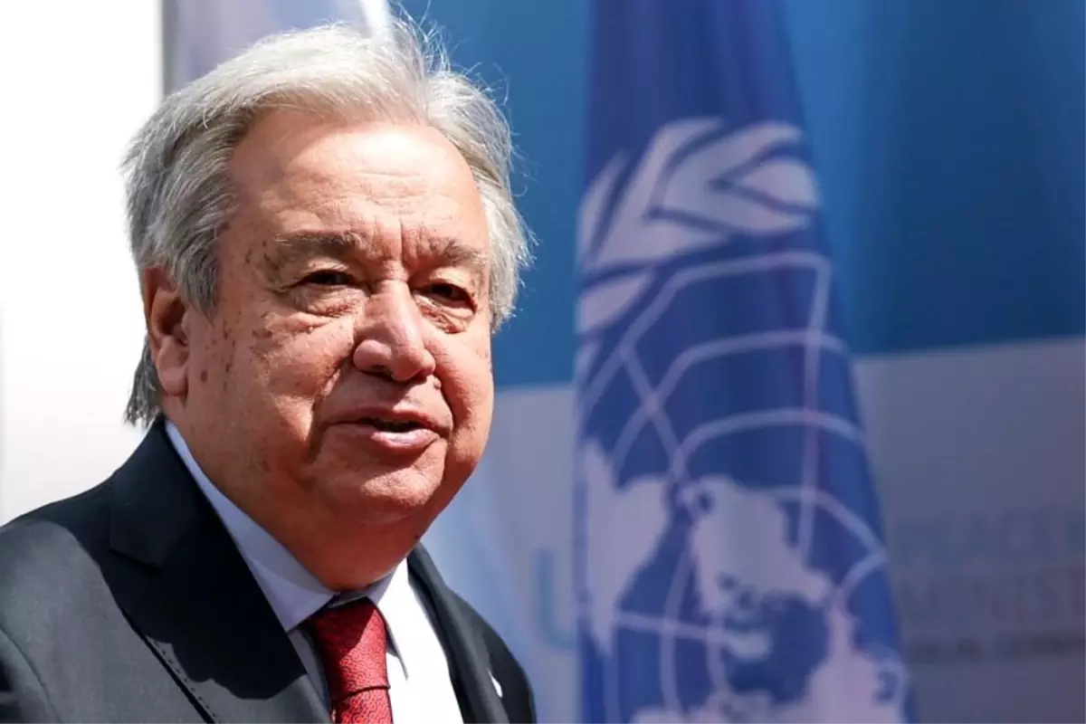 Guterres’ten Gazze’deki Katliama Kınama